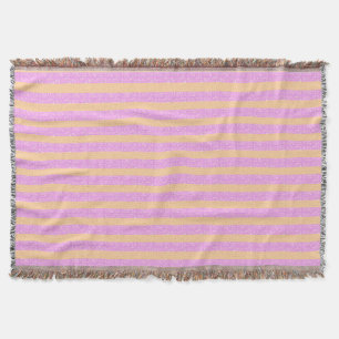 Couverture Rose Géométrique