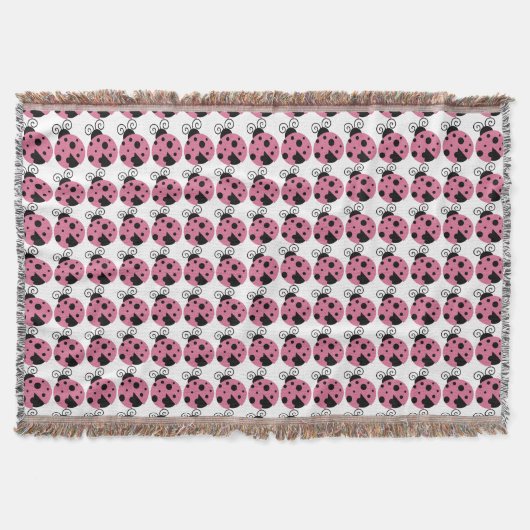 Couverture Rose Ladybug (Devant)