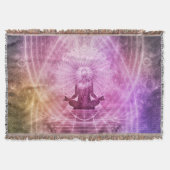 Couverture Rose Namaste Zen (Devant)