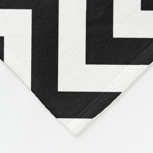 Couverture rose noire de monogramme de Chevron (Coin)