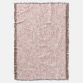Couverture Rose Poudré Pailleté Noël Glitzy (devant Vertical)