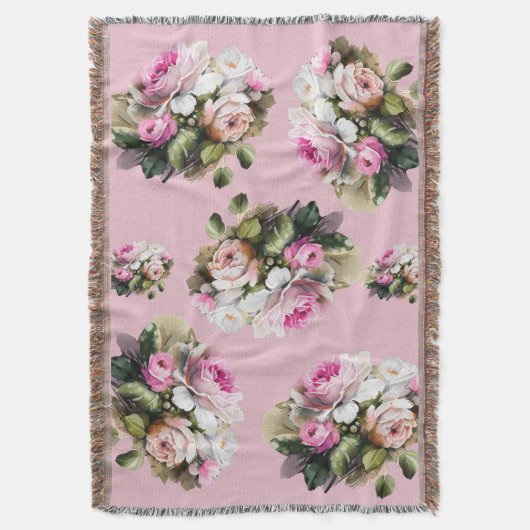 Couverture Rose rose vintage (devant Vertical)