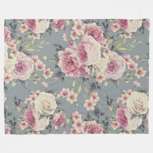 couverture rose roses (Devant (Horizontal))