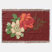 Couverture Rose rouge et marguerites (Devant)