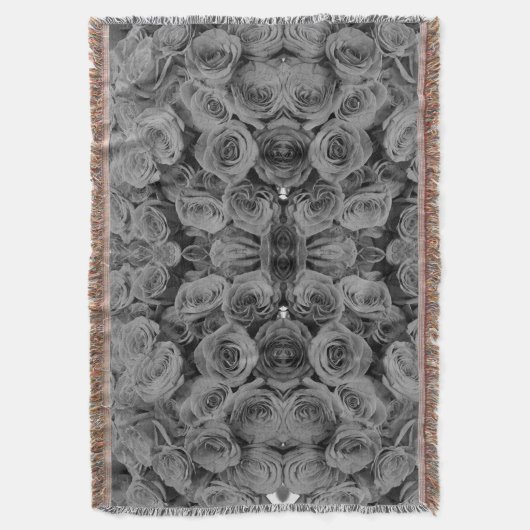 Couverture Roses gris, photo florale grise (devant Vertical)