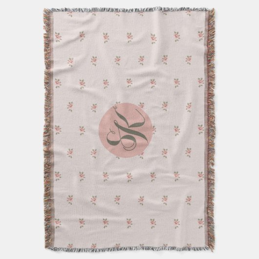 Couverture Roses miniatures et monogramme (devant Vertical)