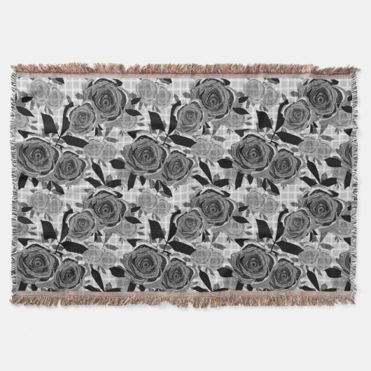 Couverture Roses noirs, rose, noirs et gris (Devant)