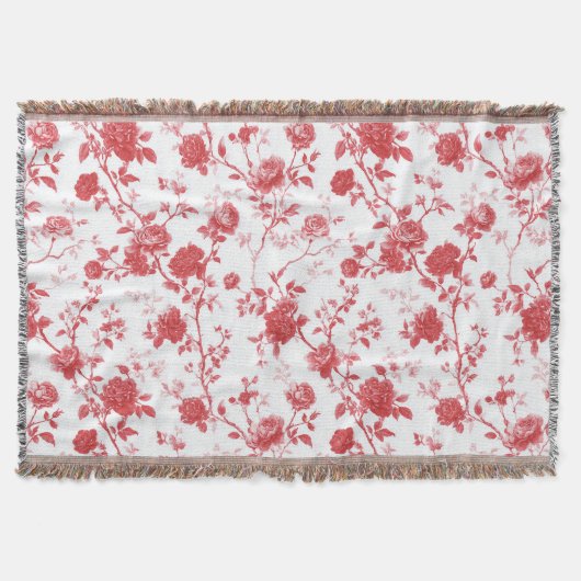 Couverture Roses rouges romantiques Floral (Devant)