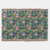 Couverture Roses sauvages, rose, rose, fleurs, motif de fleur (Devant)