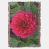Couverture rouge de jet de dahlia (devant Vertical)