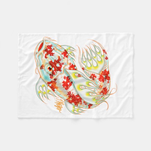 Couverture rouge et blanche de Koi (Devant (Horizontal))