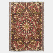 Couverture Rouge oriental : Tapis Vintage (devant Vertical)