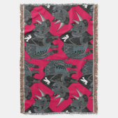 Couverture rouge rhinocéros (devant Vertical)