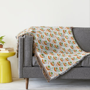 Couverture rouleaux de sushi kawaii, motif sushi