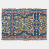 Couverture Royal Blue Oriental Design (Devant)