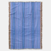 Couverture Royal Blue Throw (devant Vertical)