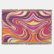 Couverture ruban auroral – Design abstrait vintage