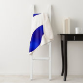 Couverture ruban bleu avec un arrière - plan blanc (En situation)