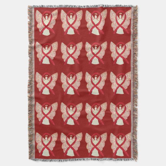 Couverture Ruban de sensibilisation au cancer du sang Art Jet (devant Vertical)