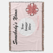 Couverture Ruban rose de trèfle Modèle par Kenneth Yoncich (devant Vertical)