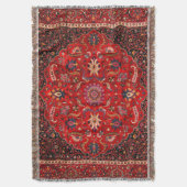 Couverture Rug perse rouge de Mashhad (devant Vertical)
