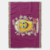 Couverture **Running Juice Cup Cartoon – Fun Street Drink Cha (devant Vertical)