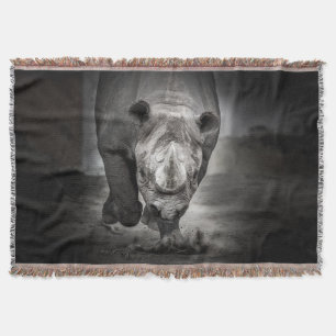 Couverture Running Rhinoceros : Wild Animal Portrait.