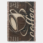 Couverture Rustic Coffee Bar Decor Gift (devant Vertical)