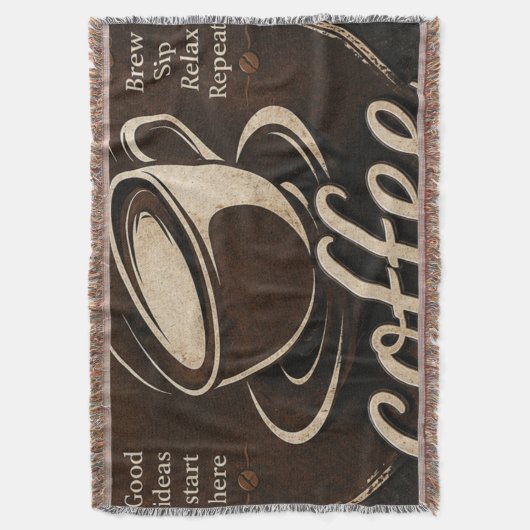 Couverture Rustic Coffee Bar Decor Gift (devant Vertical)