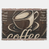Couverture Rustic Coffee Bar Decor Gift (Devant)