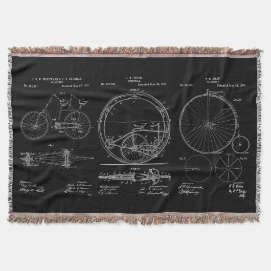 Couverture Rustic Lance Blueprint Bicycle Pattes (Devant)