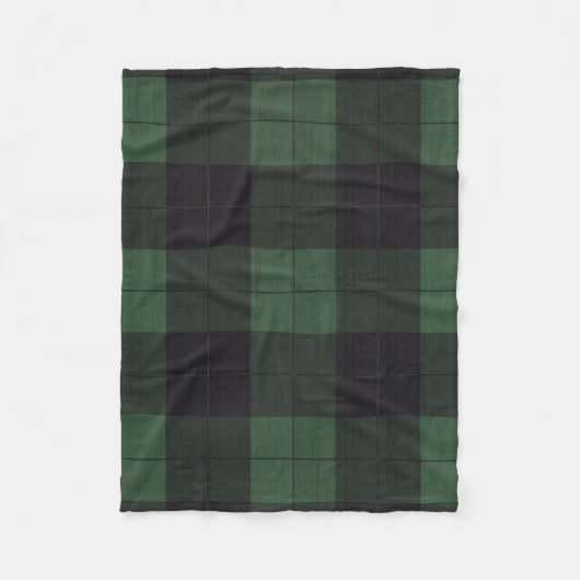 couverture rustique de pays d'ouatine noire verte (Devant)