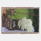 Couverture Rustique Hydrangea et Bottes de cowboy Mariage occ (Devant)