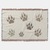 Couverture Safari Adventure Lion Paw Prints ID1270 (Devant)