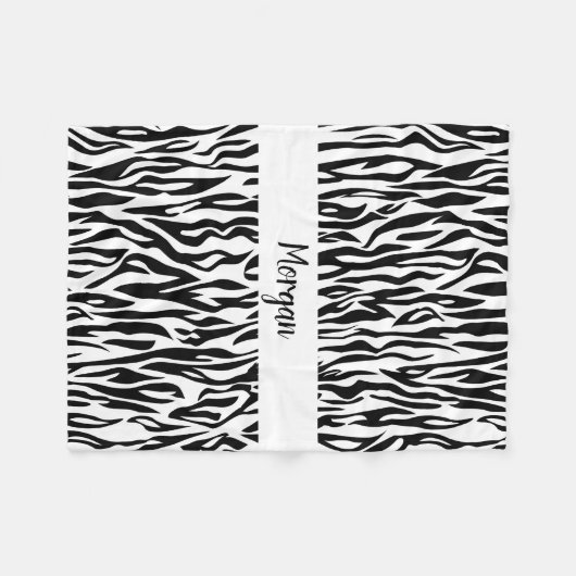 Couverture Safari Chic Zebra Pour Les Esprits Aven (Devant (Horizontal))
