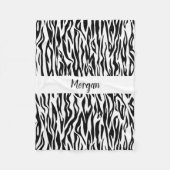 Couverture Safari Chic Zebra Pour Les Esprits Aven (Devant)