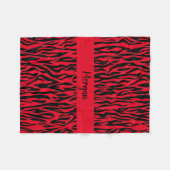 Couverture Safari Chic Zebra Pour Les Esprits Aven (Devant (Horizontal))