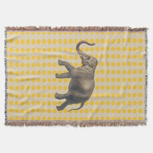 Couverture Saffron Spice Moods Doses avec éléphant (Devant)