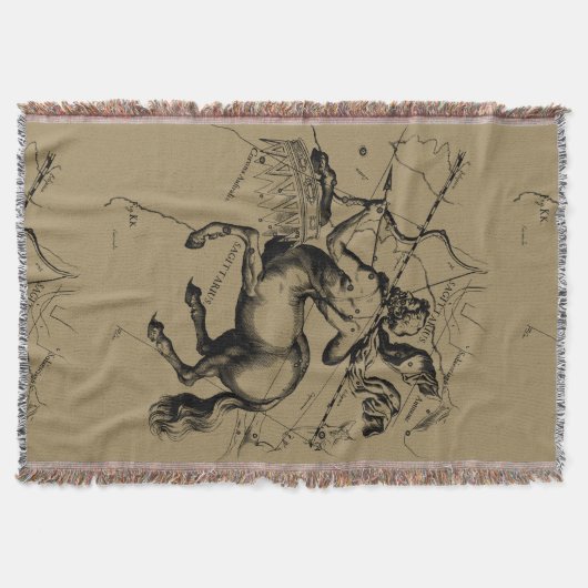 Couverture Sagittarius Constellation Hevelius 1690 Engraving (Devant)