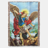 Couverture Saint Michael l'Archange Angel Catholique couvertu (devant Vertical)