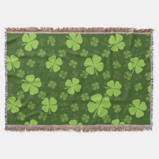 COUVERTURE SAINT PATRICKS QUATRE HORLOGE FEUILLE (Devant)