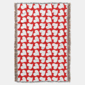 COUVERTURE SAINT-VALENTIN COEURS ROUGES ET BLANCS SAINT-VALEN (devant Vertical)