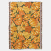 Couverture Saison d'automne Halloween Citrouille Motif (devant Vertical)