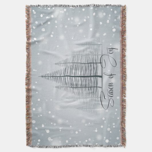 Couverture Saison de la joie Arbres d'hiver (devant Vertical)