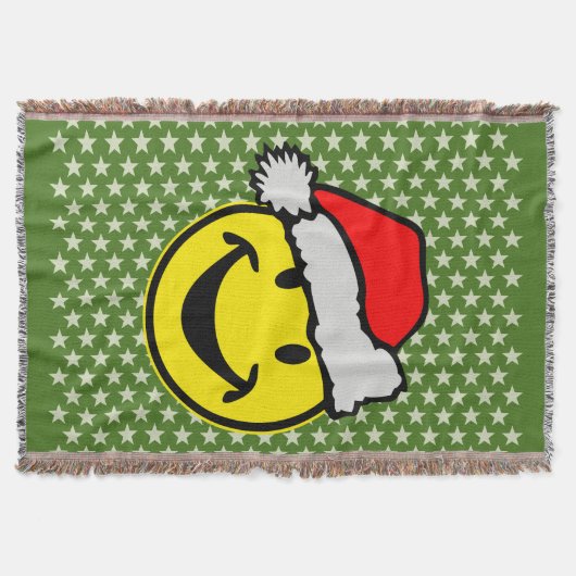 Couverture Santa Claus Smiley + votre révérend. & idées (Devant)