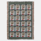 Couverture Santa Sherpa Throw Blanket (devant Vertical)