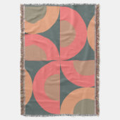 Couverture Saumon moderne du milieu du siècle et olive (devant Vertical)