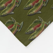 Couverture saumonée couvrante d'ouatine d'art de (Coin)