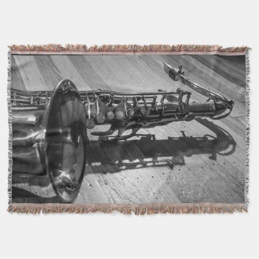 Couverture Saxophone locataire noir et blanc (Devant)