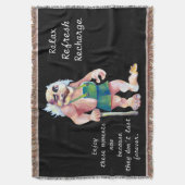 Couverture Scandinave drôle à l'oeil Ogre Troll (devant Vertical)